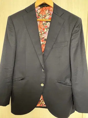 DORMEUIL CEREMONIAL 테일러드 자켓 네이비