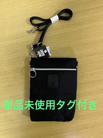 마리콴트 MARY QUANT 숄더 파우치 블랙 새상품 미사용