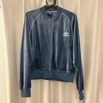 UMBRO 벨벳 집업 자켓