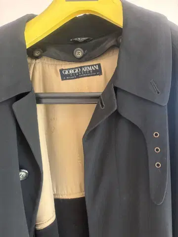 조르지오 아르마니 트렌치코트 XL 상당 사이즈