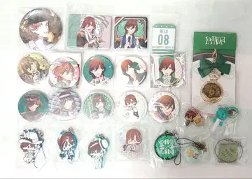 노래의 왕자님 우타프리 료지 캔뱃지 참 스트랩 24점