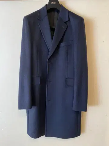 폴스미스 캐시미어 100% 체스터 코트 사이즈 L 네이비