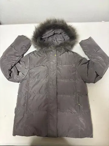 GU 후드 보아 다운 코트 317472