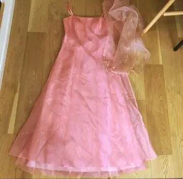 11호 사이즈 롱 드레스 맥시 드레스 스테이지 드레스 발표회 스톨 포함