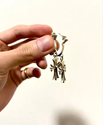 귀걸이 (양쪽 귀) 실버 925 silver 십자가