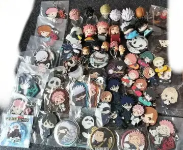 주술회전 키링 배지 피규어 다수 묶음 판매 세트