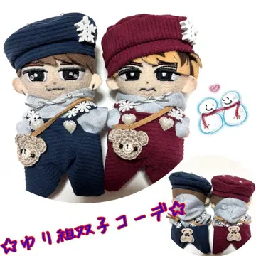 스노우 칠누이 의류 유리조 가을/겨울 트윈룩 세트3 SnowMan