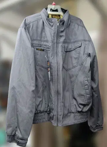 어택 베이스 THE TOUGH 방한 블루종 L 어반 그레이