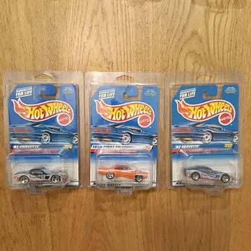 [미개봉 레어 상품] 구형 Hot Wheels 패키지 3대