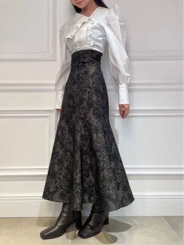 snidel 헤므플레어 머메이드 스커트