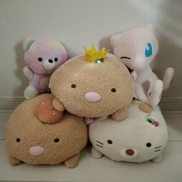 봉제 인형 ( 스미코구라시 곰돌이 뮤츠 )