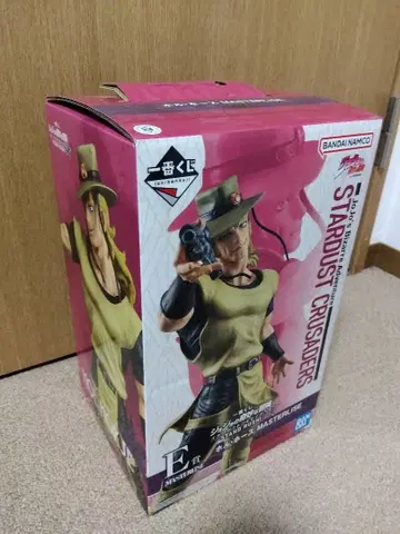 제일복권 죠죠 E상 홀 호스 + H상 피규어 2개