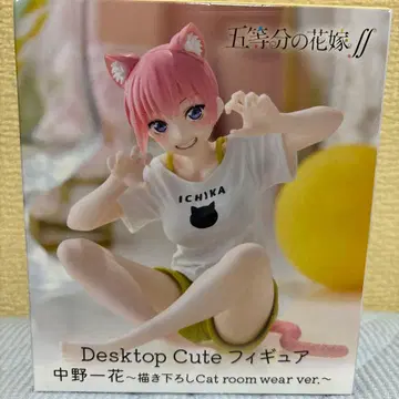 나카노 이치카 Desktop Cute 피규어 고양이 귀