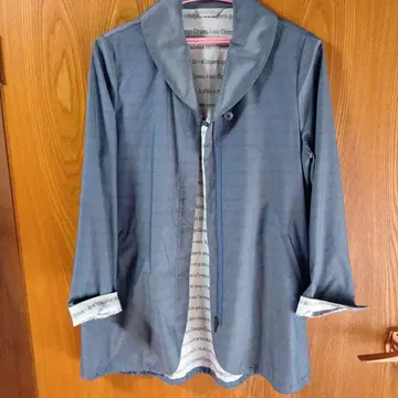 그레이 버튼 자켓