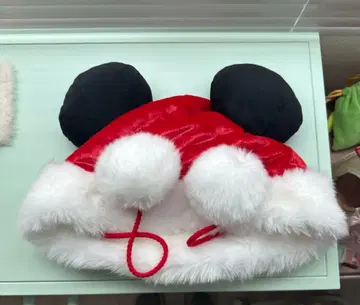 디즈니 크리스마스 2024 팬캡 산타 모자 미키 한정판