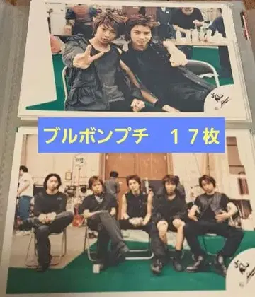 [ 연말 세일 12/12까지 ] 공식 사진 아라시 불본 푸치 17장 세트