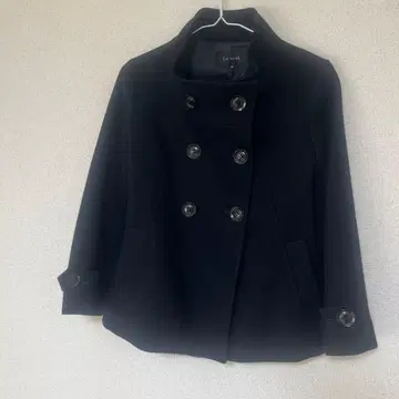 르 수크 블랙 자켓 36 코트