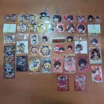 동방Project 하쿠레이 레이무 & 키리사메 마리사 굿즈 묶음 판매