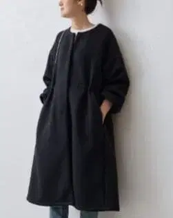 BEARDSLEY 던볼 개더 코트