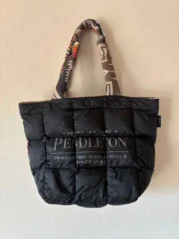 TAION x PENDLETON 토트백 블랙