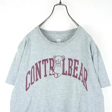 G937*graniph 그라니프 반팔 빅 로고 T셔츠 그레이 S