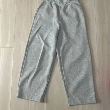 유니클로c 맨투맨 와이드 팬츠 그레이 S 사이즈