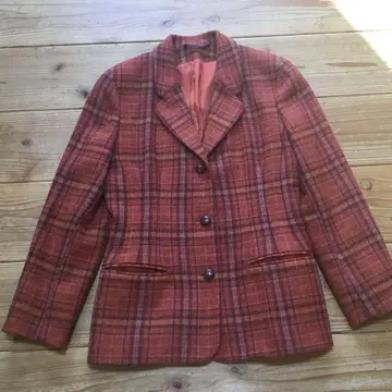 로라 애슐리, 오렌지 계열 체크 무늬 테일러드 자켓(9호)