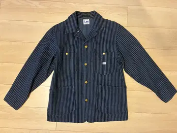 Lee 스트라이프 자켓 네이비