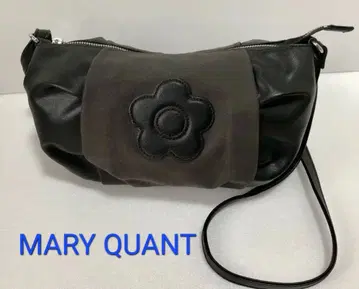 (새상품급) MARY QUANT 숄더백 (블랙)
