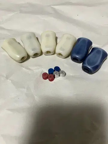 ZPI 본 노브 6개 세트 캡 포함 정크