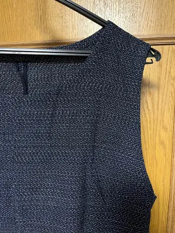 구루메가스리 슬리브리스 원피스