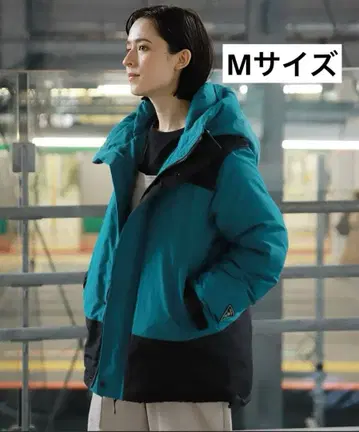 니코앤드 - 니코앤드 에어컨 다운 배색 블루종 다운 자켓