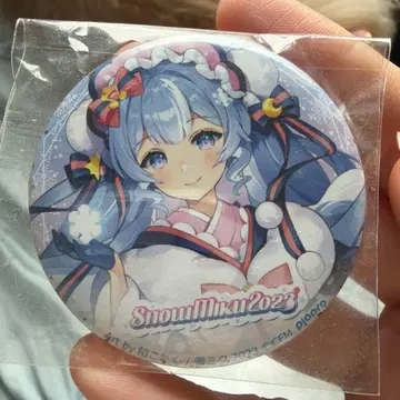 유키 미쿠 2023 윙베이 오타루 가챠 캔뱃지 메인 비주얼