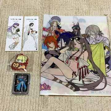 Fate FGO 와다아루코전 클리어 파일 러버 마스코트 마그넷