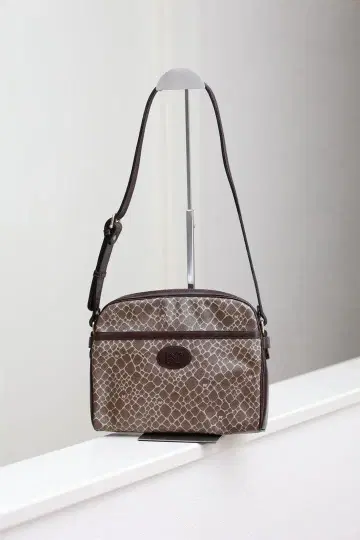 NINA RICCI 니나리치 숄더백 지라프 패턴 브라운 빈티지