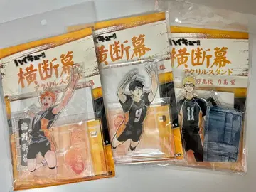 하이큐 가로막 아크릴 스탠드 카라스노