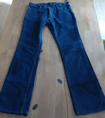 [ Punah plus ] 의 패치워크 데님 청바지