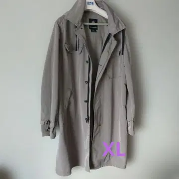 Victorinox 그레이 후드 부착 스텐카라 코트