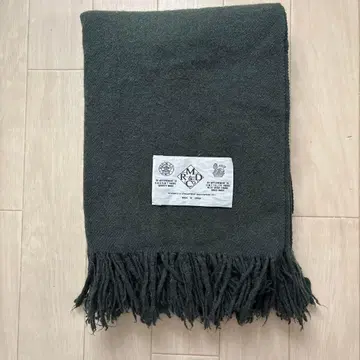 올드맨즈테일러 R&D.M.Co- 스톨 담요 그린
