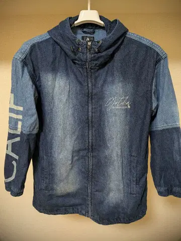 GOTCHA 후드 부착 데님 자켓 CALIF