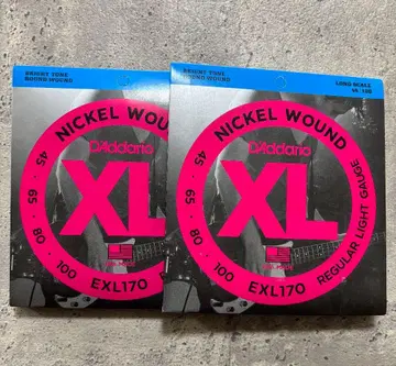 D'Addario EXL170 일렉 베이스 줄 2세트
