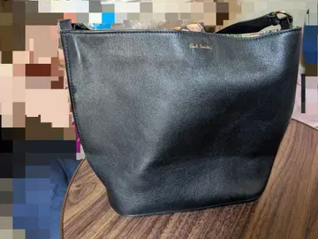 Paul Smith 블랙 가죽 토트백 폴스미스