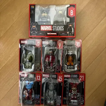 마블 스튜디오 베어브릭 7종 세트