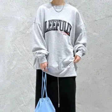 LOWRYS FARM 로리즈팜 커스텀 BIG 기모 풀오버 LS