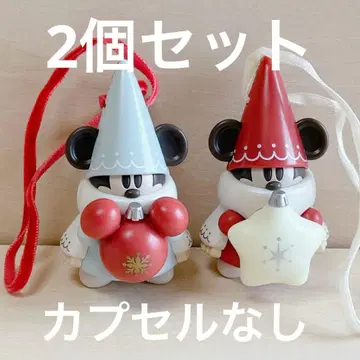 디즈니 2025 크리스마스 리루린린 캡슐 토이 2종 세트