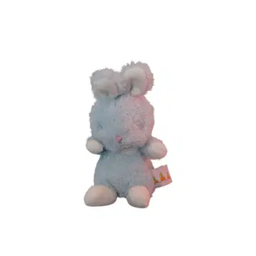 스카이블루 토끼 봉제 인형