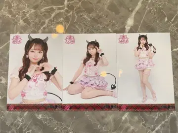 AKB48 멤버 리퀘스트 동경의 의상 브로마이드 3종 컴프 오오모리 마호