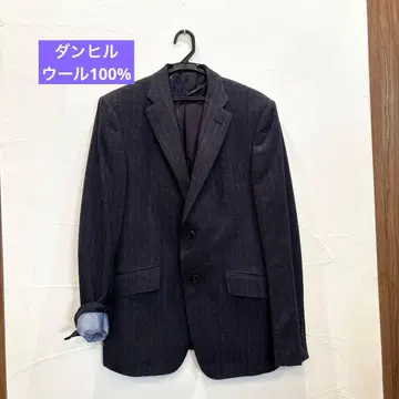 [ 새상품급 ] 던힐 테일러드 자켓 수트 모 100% dunhill