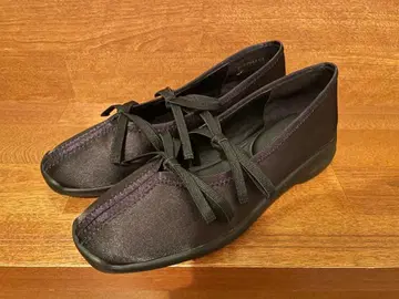 [ 새상품급 ] 르 타론 L 더블 리본 발레리나 블랙 23.5cm