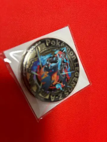 포켓몬 레전즈 za 메가 리자몽 X 캔뱃지